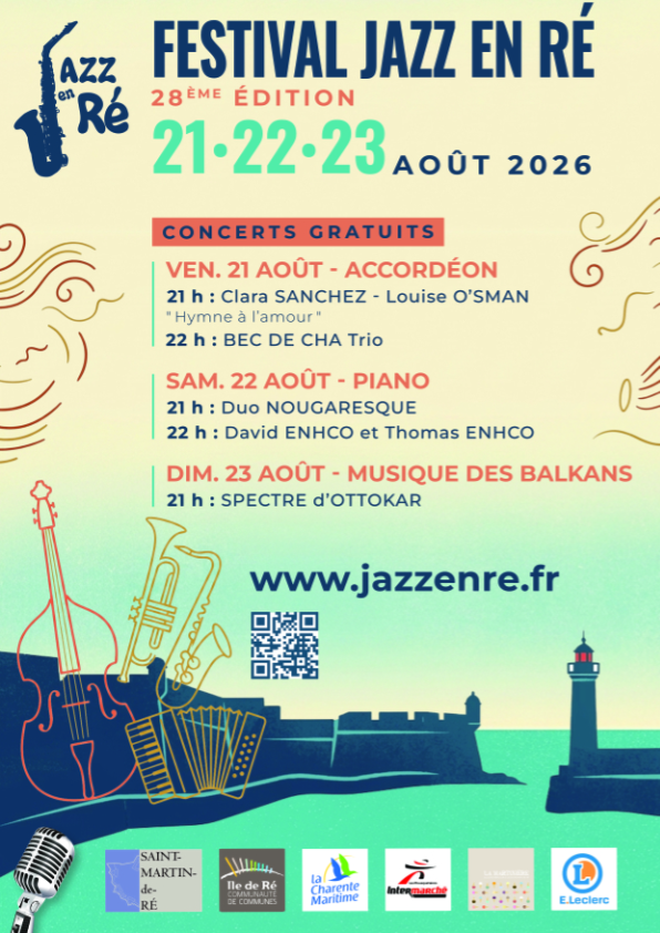 Affiche Jazz en Ré 2026